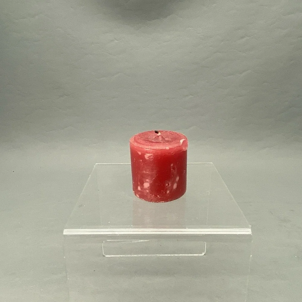 Vtg 1981 Strawberry Shortcake Porcelain Strawberry Scented Candle Used